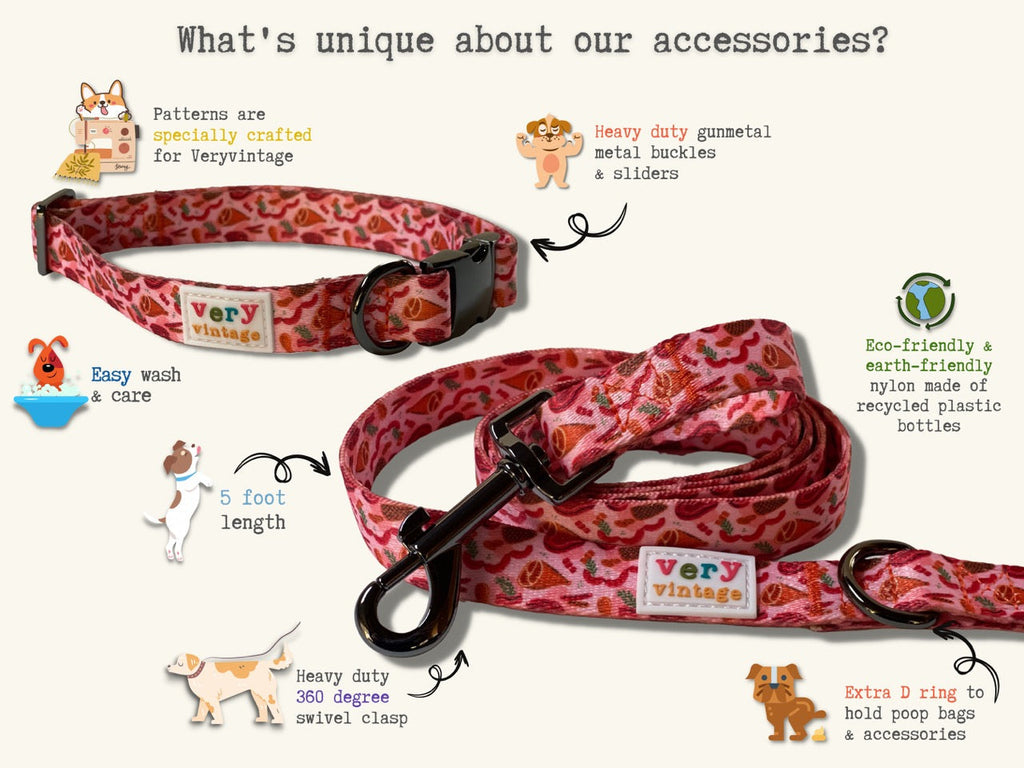 what's unique about our recycled dog collars and leashes