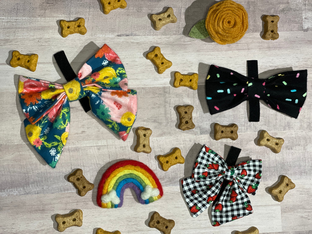 Collar Flowers/Bows!