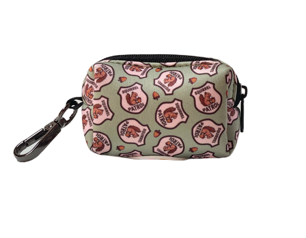 Join the squirrel patrol with our stylish and functional Poop Bag Holder. This adorable accessory features a cute squirrel design and is the perfect companion for your daily walks.