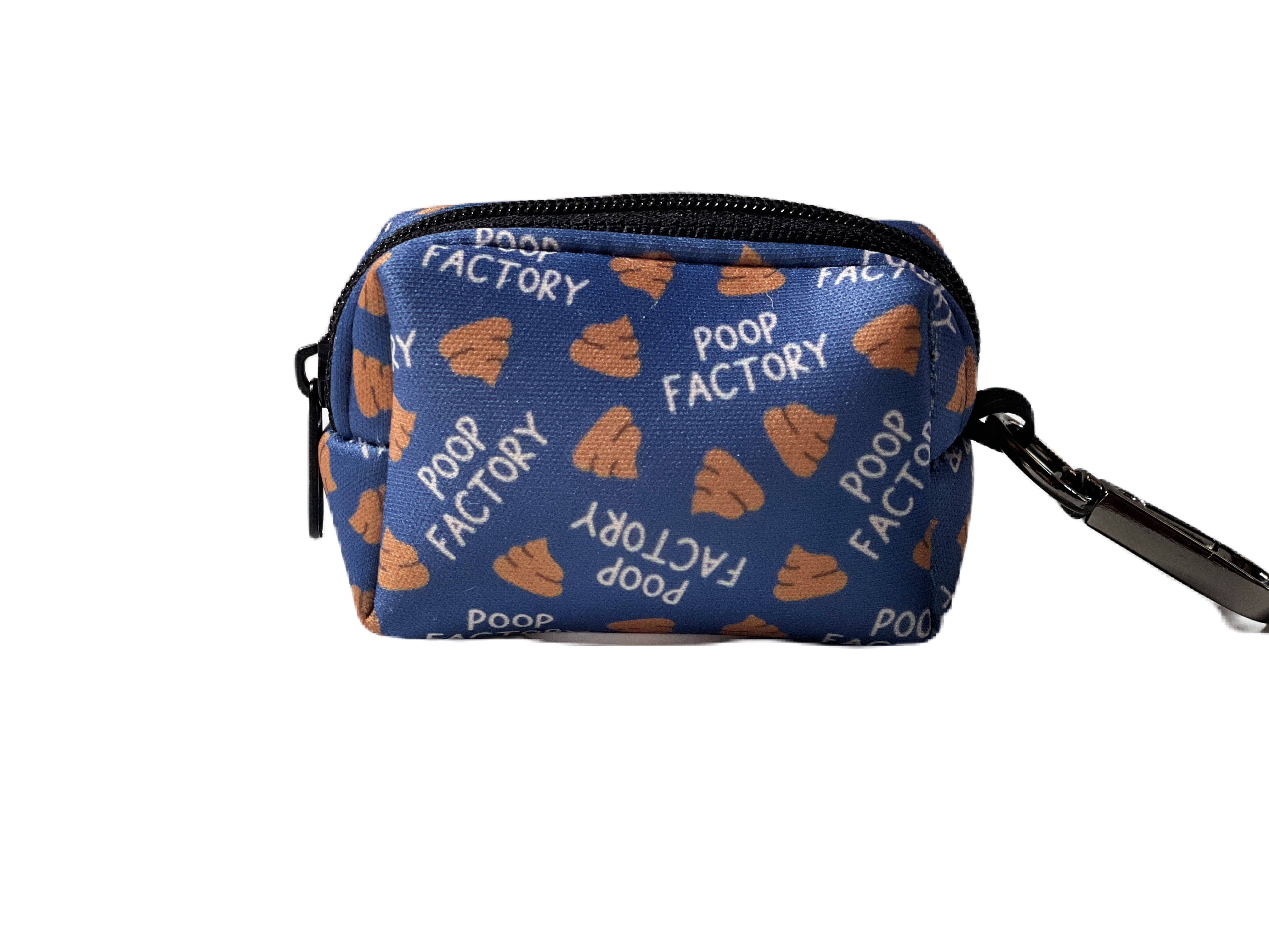Poop Bag Holder – Funny Dog Poop Bag Dispenser – Blue Recycled Leash ...