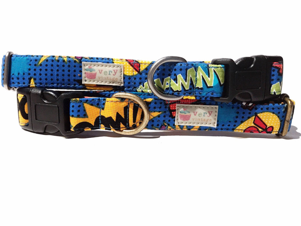 Super Hero collar for a dog or cat